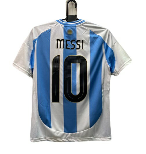 10番　メッシ　アディダス　IP8387-10　ITZ70　2024-25　　アルゼンチン　ホーム　レプリカ　ゲーム　シャツ　ジュニア　キッズ　ユニホーム　ユニフォーム