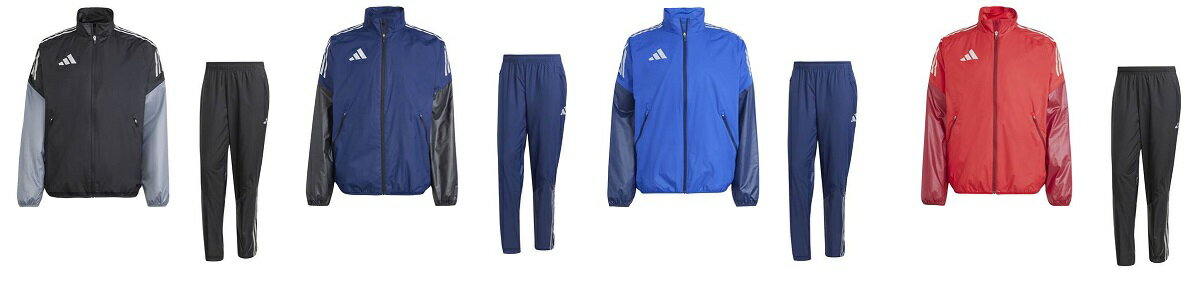 アディダス KSB74-KSB77 ウインドブレーカー ジャケット・パンツ 上下 セット ジュニア キッズ JP1254-JP1255-JP1256-JP275...