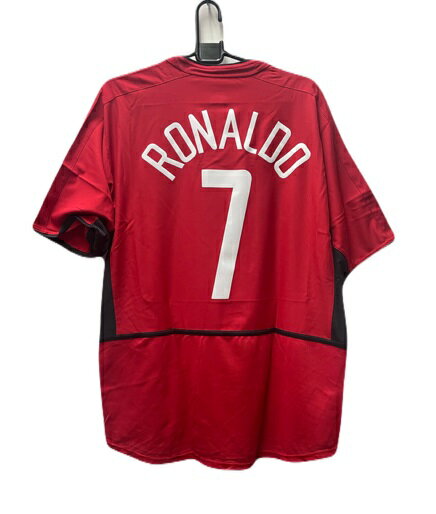 7番 ロナウド ナイキ 2002-03 nike-184947-666 マンチェスター U ユナイテッド ホーム ゲーム シャツ 半袖