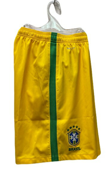 ナイキ　nike-724588-703　ブラジル　CBF　レプリカ　ホーム　ゲーム　パンツ