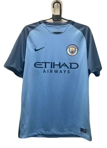 ナイキ 2016-17 NIKE-776907-489 マンチェスター C シティ MCFC ホーム ゲーム シャツ 半袖