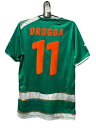 11番 ドログバ プーマ 2010-11 puma-736015-13 コートジボアール アウェイ レプリカ ゲームシャツ