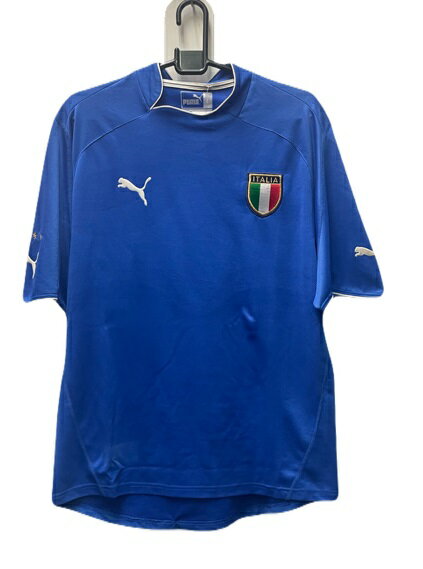 プーマ puma-pxa-730744-01 2003-04 イタリア. ホーム レプリカ ゲーム シャツ 半袖