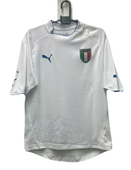 プーマ puma-pxa-730744-02 2003-04 イタリア. アウェイ レプリカ ゲーム シャツ 半袖