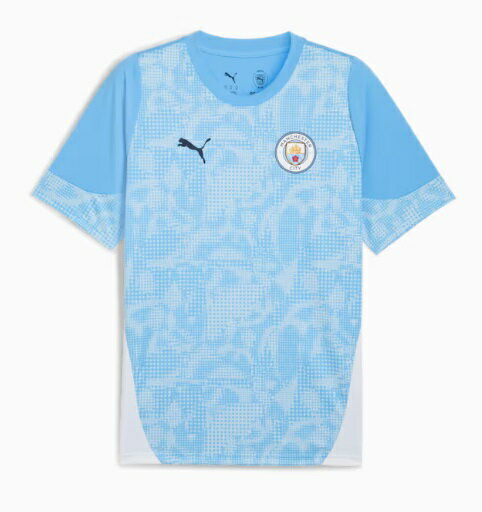 プーマ　2025-26　puma-782995-01　MCFC　マンチェスター　シティ　プラクティス　シャツ　ジュニア　キッズ