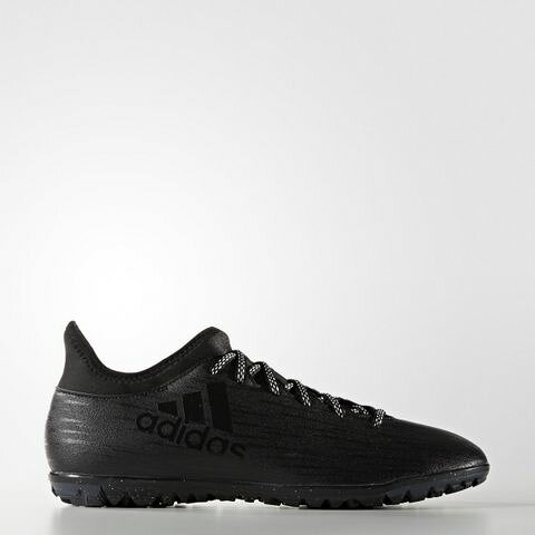 アディダス エックス　16．3　TF (S79577)コアブラック／コアブラック／ダークグレー サッカートレーニングシューズ
