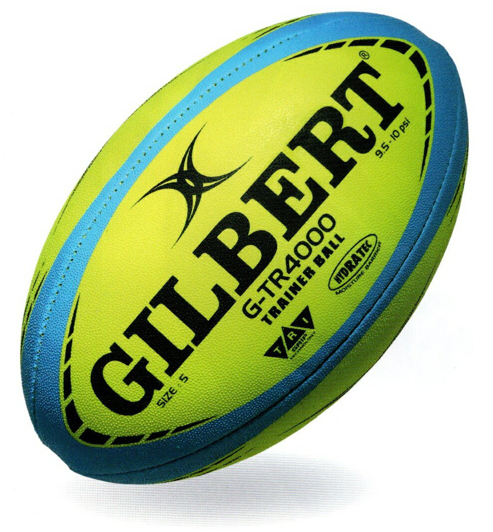 ギルバート GB-9178-10 10個セット G-TR 4000 イエロー ラグビー ボール 5号