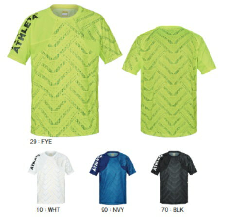 アスレタ　2024SS　STYLE-02406　グラフィック　プラクティス　シャツ