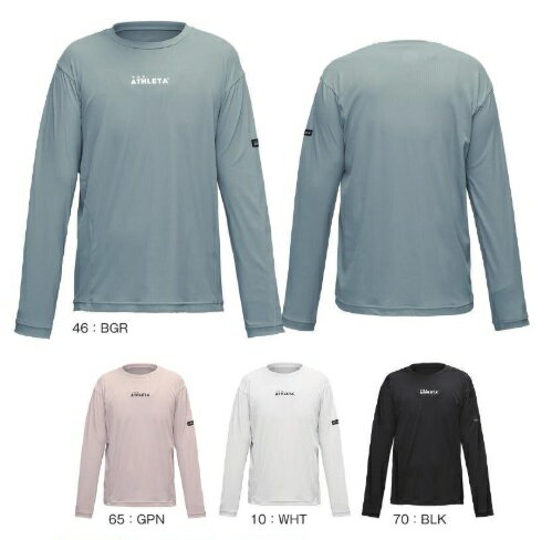 アスレタ　2025SS　STYLE-01100　ベースレイヤー　長袖　プラクティス　シャツ　プラシャツ