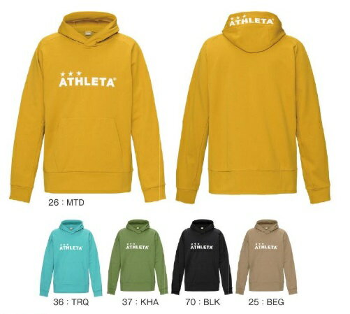 アスレタ　2025FW　STYLE-03403J　ジュニア　キッズ　スウェット　パーカー