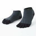 ニシ・スポーツ(NISHI) N22007 アスリート5フィンガー レーシングソックス ! チャコール/ブラッ(7707)