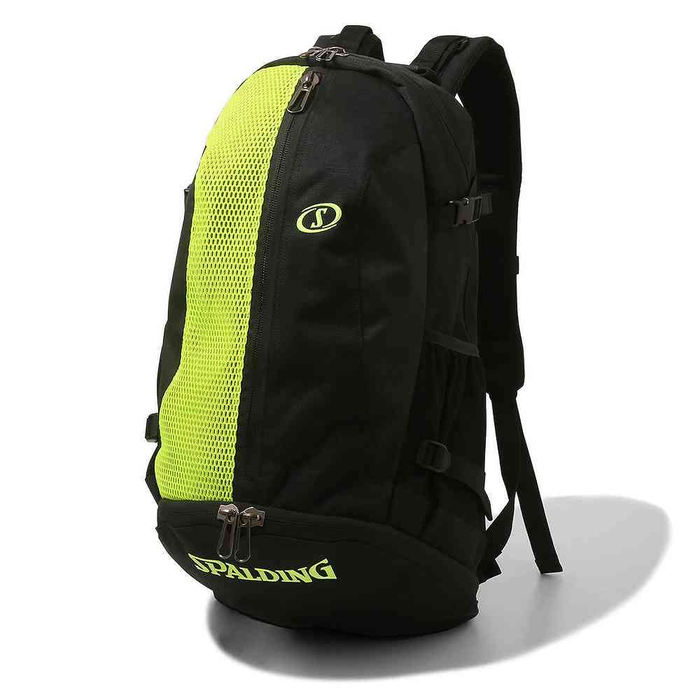 スポルディング 40017LG ケイジャー ブリーズ ブラック×ライムグリーン