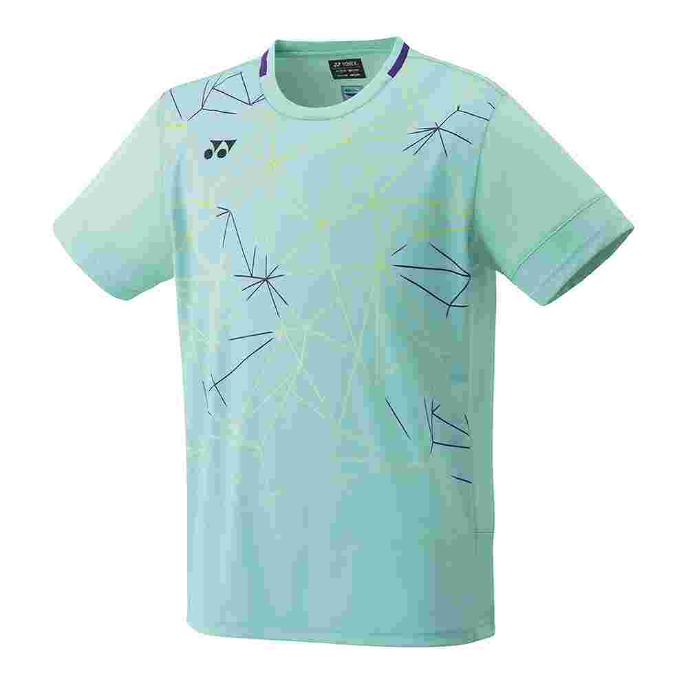 ヨネックス YNX-10458-526 526 メンズゲームシャツ(フィットスタイル) (526)ミントブル— メンズ・ユニセックス