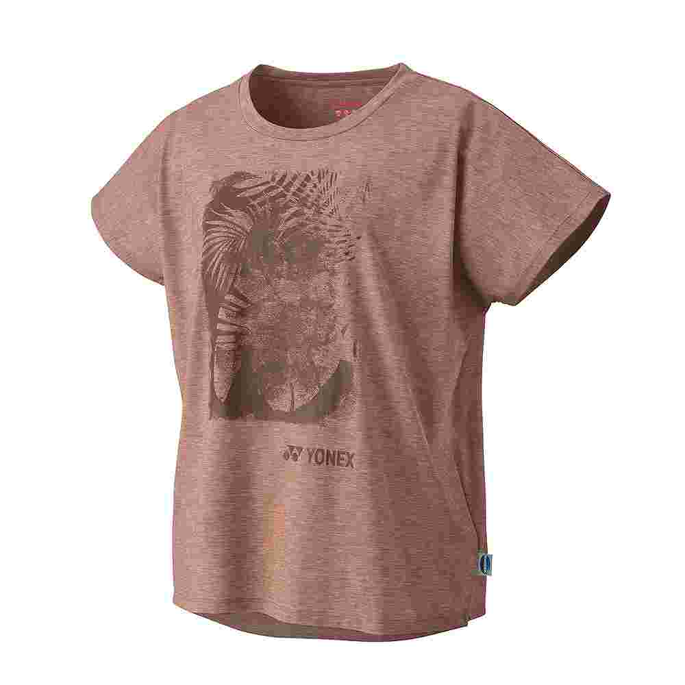 ヨネックス YNX-16655-040 040 Tシャツ (040)ダークブラウン レディース