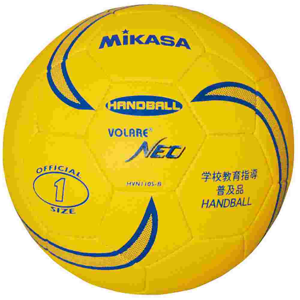 ミカサ MJG-HVN110SB hvn110sb ソフトハンドボール1号 黄×青 ジュニア