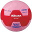 ミカサ MJG-SFLL3P sfll3p スマイルフットサル3号 ピンク×赤 メンズ・ユニセックス