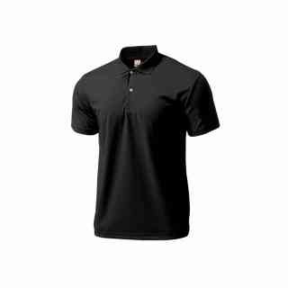 ウンドウ WUN-P335-0034 0034 ドライライトポロシャツ (0034)ブラック メンズ・ユニセックス