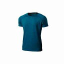 ウンドウ WUN-P710J-7708 7708 フィットネスTシャツ (7708)SDブルーMIXB ジュニア(4)