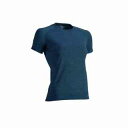 ウンドウ WUN-P720-7708 7708 ウィメンズフィットネスTシャツ (7708)SDブルーMIXB レディース