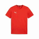 プーマ PMJ-659376-01 01 teamGOAL カジュアル Tee (01)プーマ レッド/プーマ ホワイト メンズ・ユニセックス