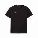 プーマ PMJ-659376-03 03 teamGOAL カジュアル Tee (03)プーマ ブラック/プーマ ホワイト メンズ・ユニセックス