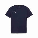 プーマ PMJ-659376-06 06 teamGOAL カジュアル Tee (06)プーマ ネイビー/プーマ ホワイト メンズ・ユニセックス