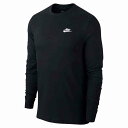 ナイキ NJP-AR5194-010 010 ナイキ クラブ L/S Tシャツ (010)ブラック/(ホワイト) メンズ・ユニセックス