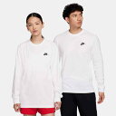 ナイキ NJP-AR5194-100 100 ナイキ クラブ L/S Tシャツ (100)ホワイト/(ブラック) メンズ・ユニセックス