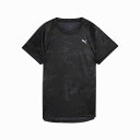 プーマ PMJ-528230-01 01 W Run Velocity AOP Tシャツ (01)PUMA Black レディース