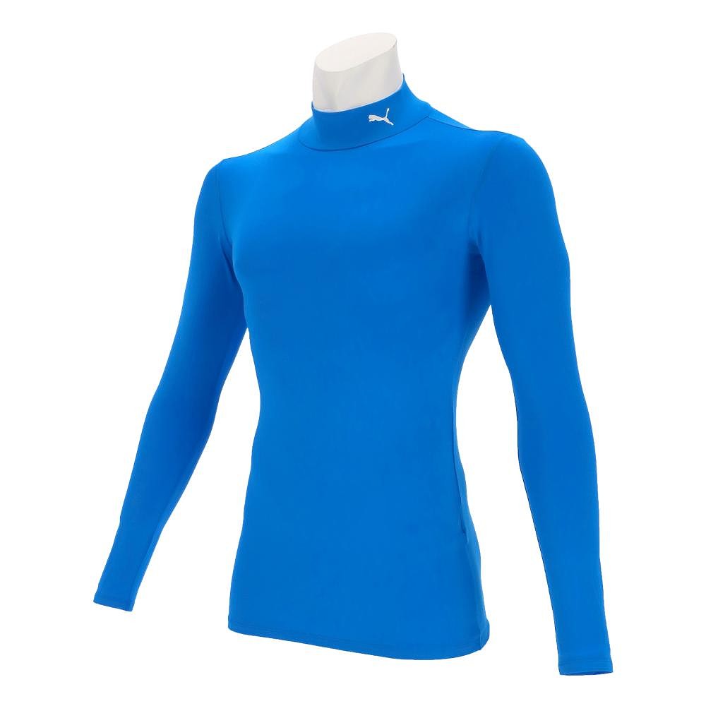 プーマ PMJ-656331-02 02 コンプレッション モックネック LS シャツ (02)Electric Blue Lemonade メン..