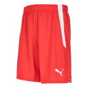 プーマ PMJ-705151-01 01 TEAMLIGA ゲームパンツ (01)Puma Red-Puma White メンズ・ユニセックス