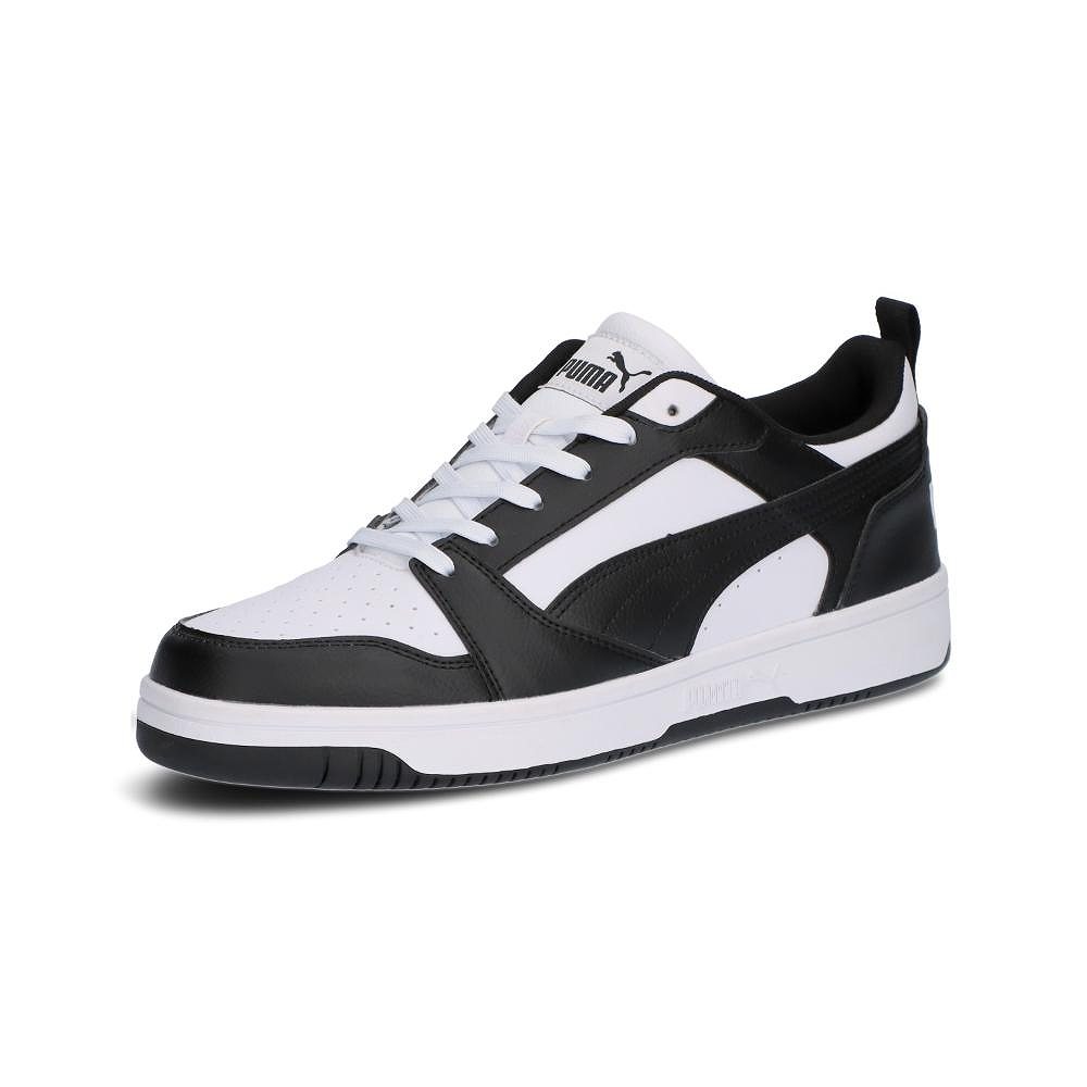 プーマ PMJ-392328-01 01 リバウンド V6 ロウ (01)PUMA White-PUMA Black-PUMA White メンズ・ユニセックス
