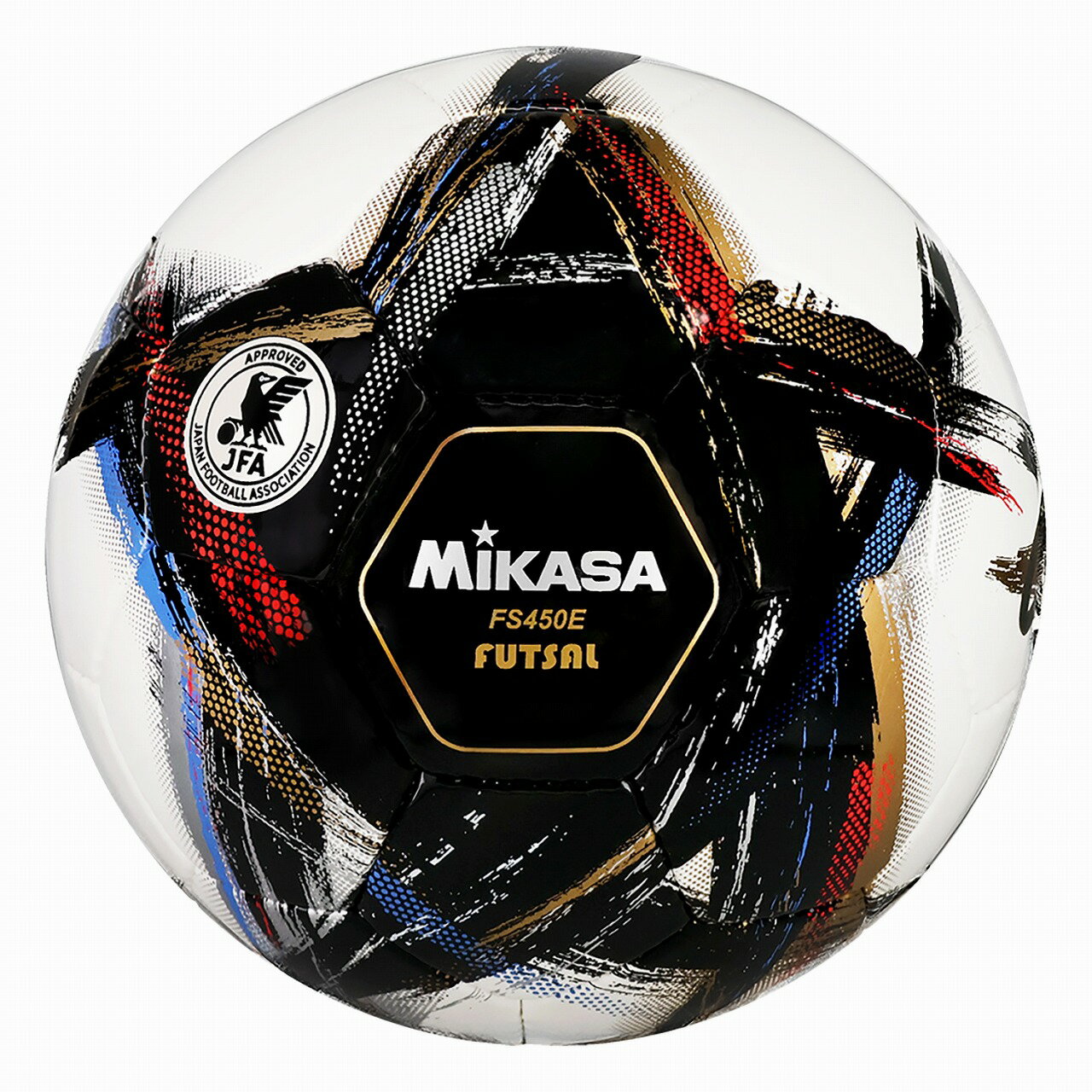 ミカサ MJG-FS450EBK fs450ebk フットサル4号 検定球 FIFA ブラック