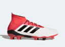 アディダス プレデター 18.1 FG/AG (CM7410)ランニングホワイト/コアブラック/リアルコーラル S18 サッカースパイクシューズ 天然芝/ロングパイル人工芝用 箱潰れもしくは箱なしでお届けする場合がございます。