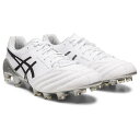 アシックス DS LIGHT X-FLY 5 ホワイト×ブラック 1101a047-100 カンガルーレザー サッカー スパイク シューズ 箱潰れもしくは箱なし...