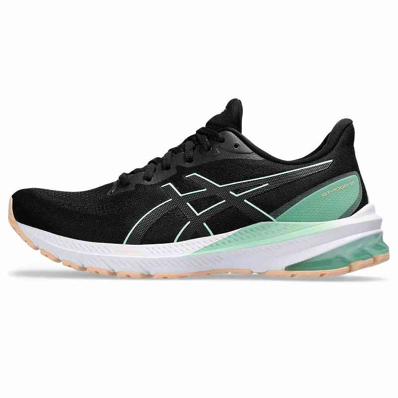 アシックス asics 1012B450 GT-1000 12 BLACK/MINT TINT