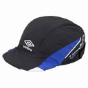 アンブロ umbro UF5SCP02J ジュニアクーリングフットボールプラクティスキャップ ブラックxブルーxホワイト(4)