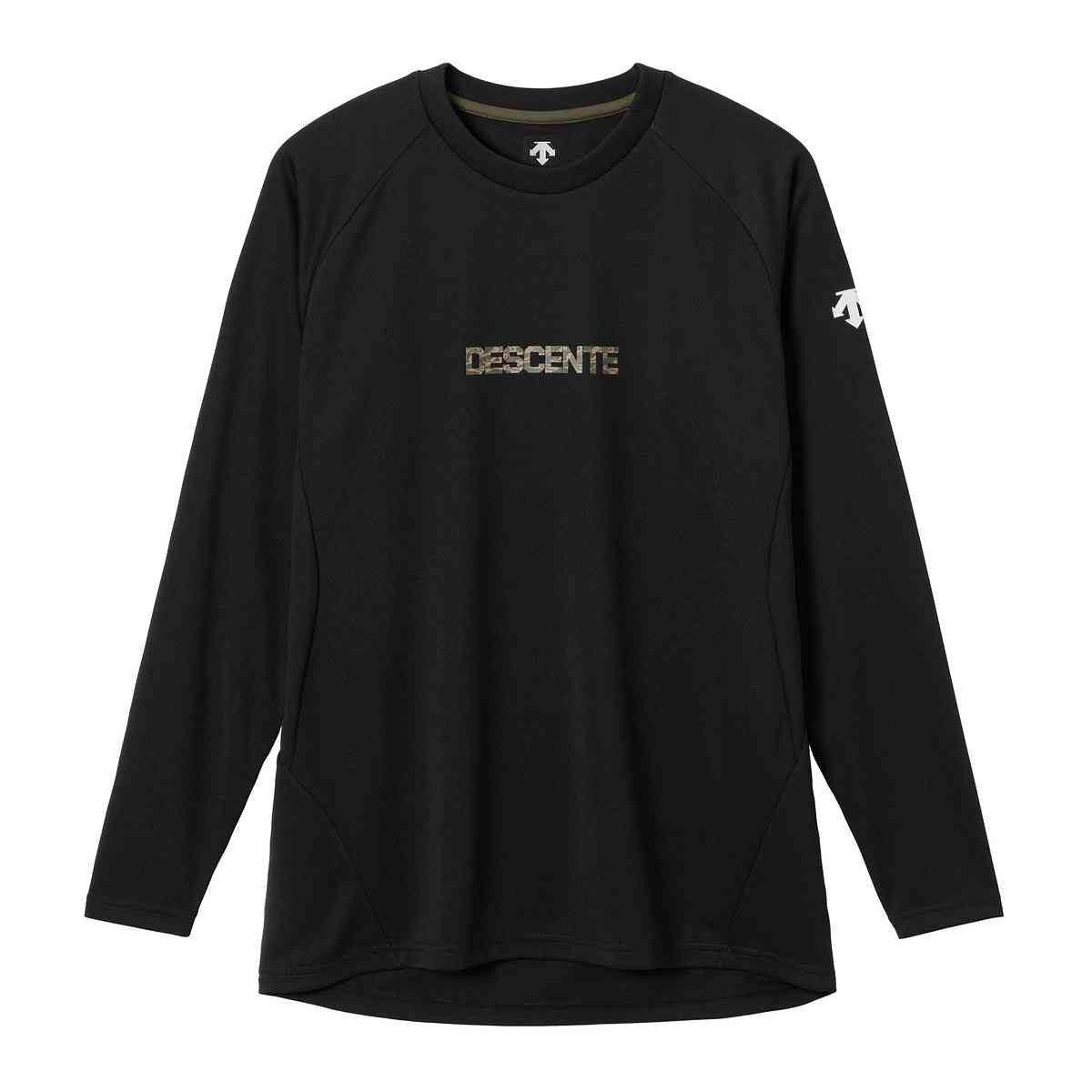 デサント DESCENTE DV5FLT02U 長袖バレーボールシャツ ブラック