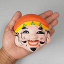 <あす楽対応> お祭り用品 髪飾り用ミニお面(紙製) 大黒様(だいこく) [ 豆お面 小サイズ おめん 手のひらサイズ ヘアアレンジ 大黒天 七福神 夏祭り ...