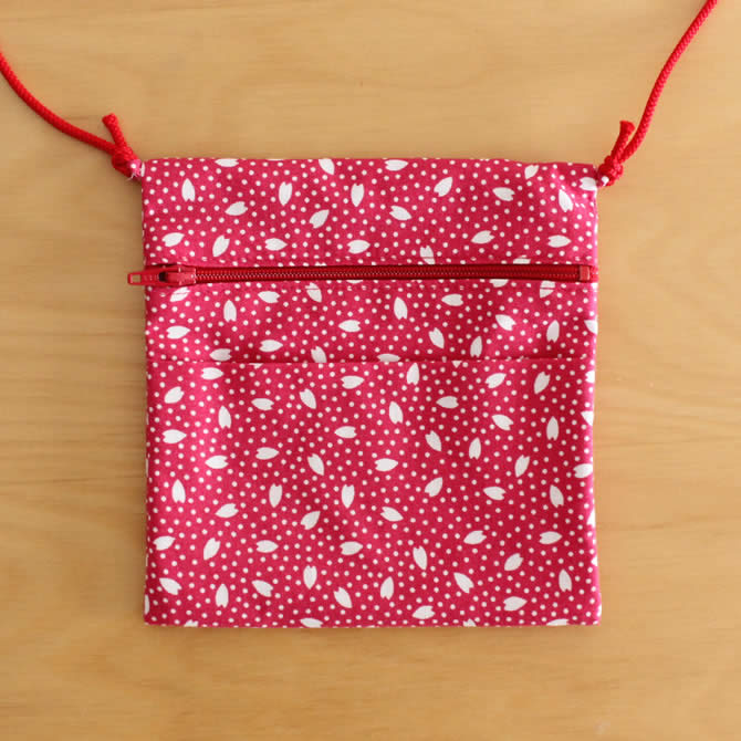 ＜メール便対象＞お祭り用品　祭矢　お祭りポシェット（ポーチ）　柄番号：085　[ 祭り ポシェット 祭..