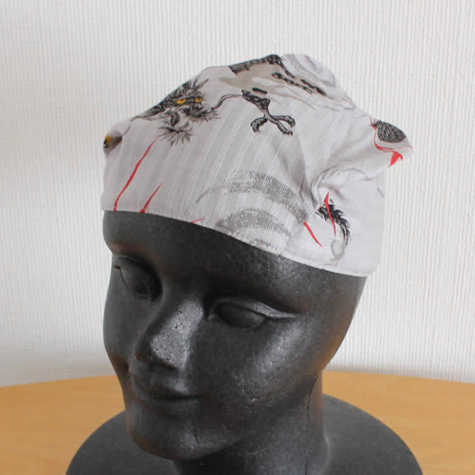 ＜メール便対象＞　お祭り用品　ワンタッチ式 喧嘩かぶり　祭矢　柄番号：152-A　[ 祭り用品 祭り 衣装..