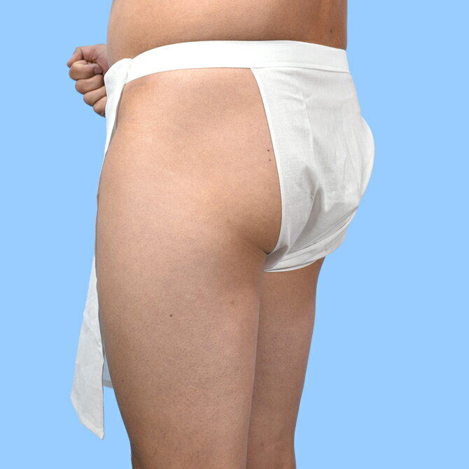 ＜メール便対象＞お祭り用品　無地ふんどし【白】　越中褌　[ 祭り 衣装 お祭り衣装 祭り用品 フンドシ 褌 クラシックパンツ メンパン 下着 サムライパンツ 侍パンツ さむらいパンツ SAMURAI T字帯 越中ふんどし 裸祭り はだか祭り はだかまつり ]