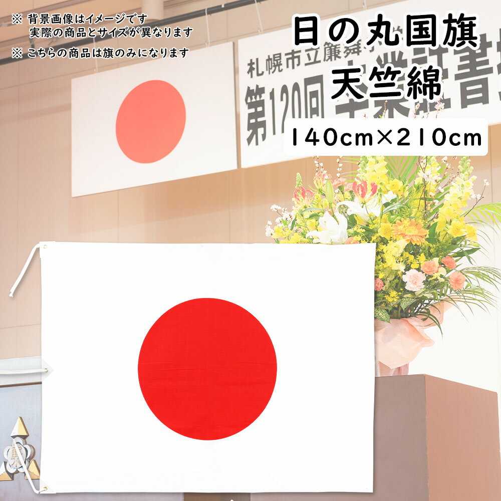 日本国旗 エキストランバンティング 140cm×210cm 季節・年中行事