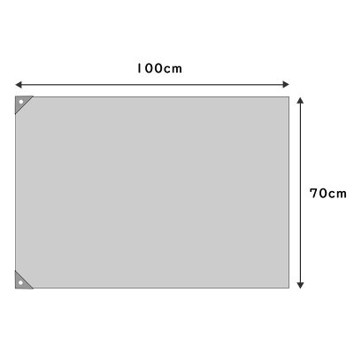 <メール便対象> 日の丸国旗(日本国旗) サイズ 約70cm×100cm 生地 天竺(綿) - Image 2