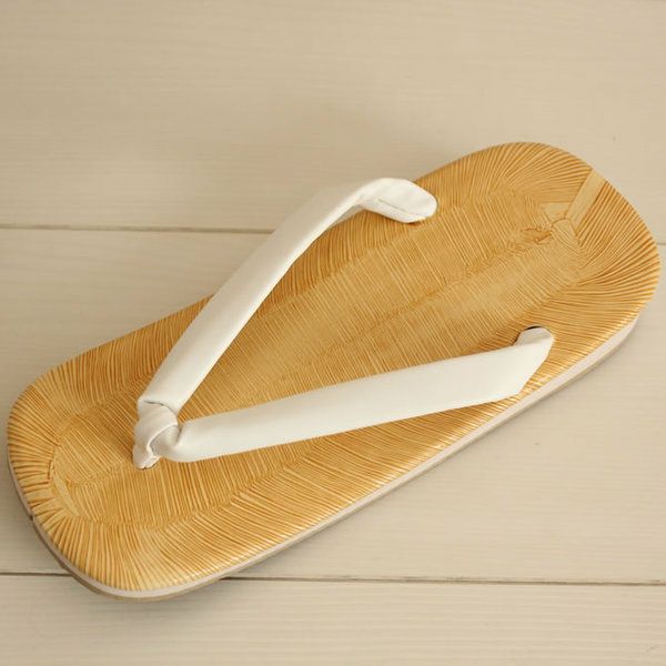 スポンジ雪駄（せった）　白鼻緒　3Lサイズ（28.5cm）　　[ 祭り 雪駄 男性 雪駄 女性 セッタ せった スポンジ クッション サンダル 草履 ぞうり 祭り 衣装 祭り用品 祭り衣装 お祭り衣装 お祭り用品 ]