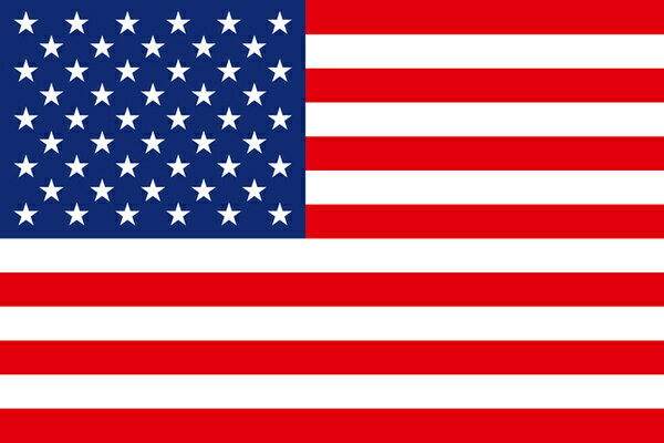 ＜送料無料＞　アメリカ国旗　サイズ：70cm×100cm　素材：天竺綿（屋内用）