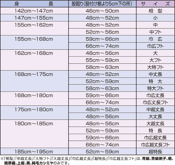 ＜送料無料＞お祭り用品　東京江戸一　純毛カシミヤ裏付股引　　巾広・特長・特大フト・大超丈長　＜東京江戸一　純毛カシミヤ＞　[ 祭り 衣装 股引き ももひき またひき またびき パッチ ズボン 猿股 長股 さるまた ながまた ]