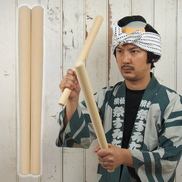 和楽器用品 太鼓バチ 檜葉（ヒバ） すりこぎ [ 和太鼓 たいこ タイコ 鉢 ばち 太鼓ばち 桴 枹 撥 ひば あすなろ ヒノキ科 ひのき科 檜科 明日檜 TAIKO WADAIKO お祭り用品 祭り用品 お囃子 ]