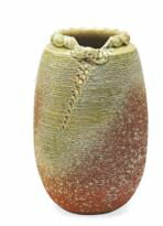 樂天商城 - 　火色ビードロ長花入　8号