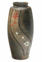 樂天商城 - 　窯変桜梅紋花入　10号